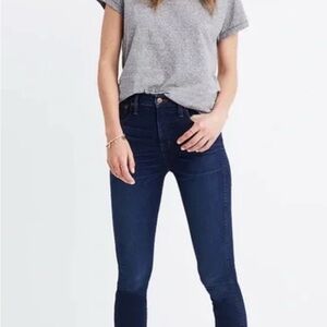 Madewell Women's Navy Skinny Jeans